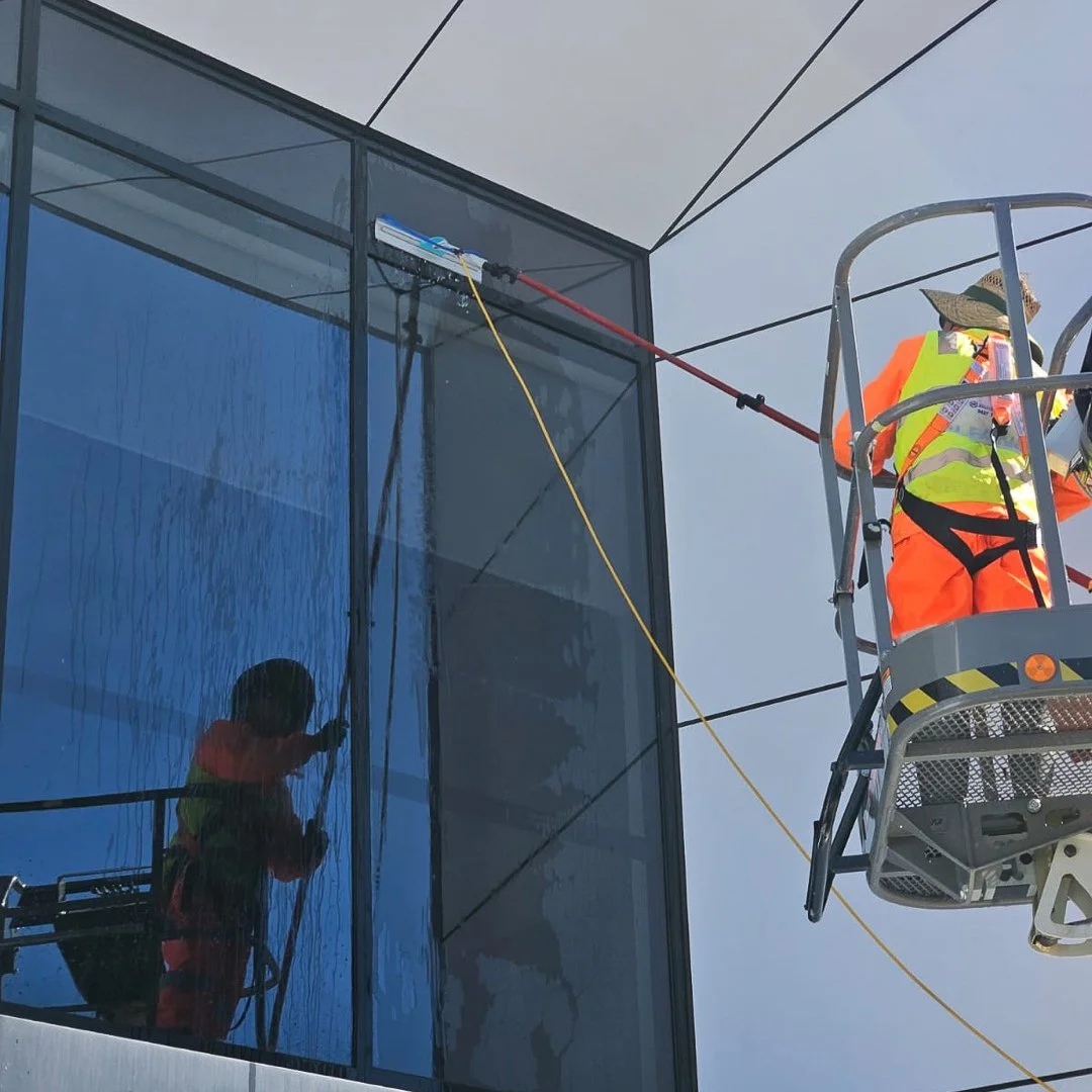 External window cleaning — Scrub Hub work photo